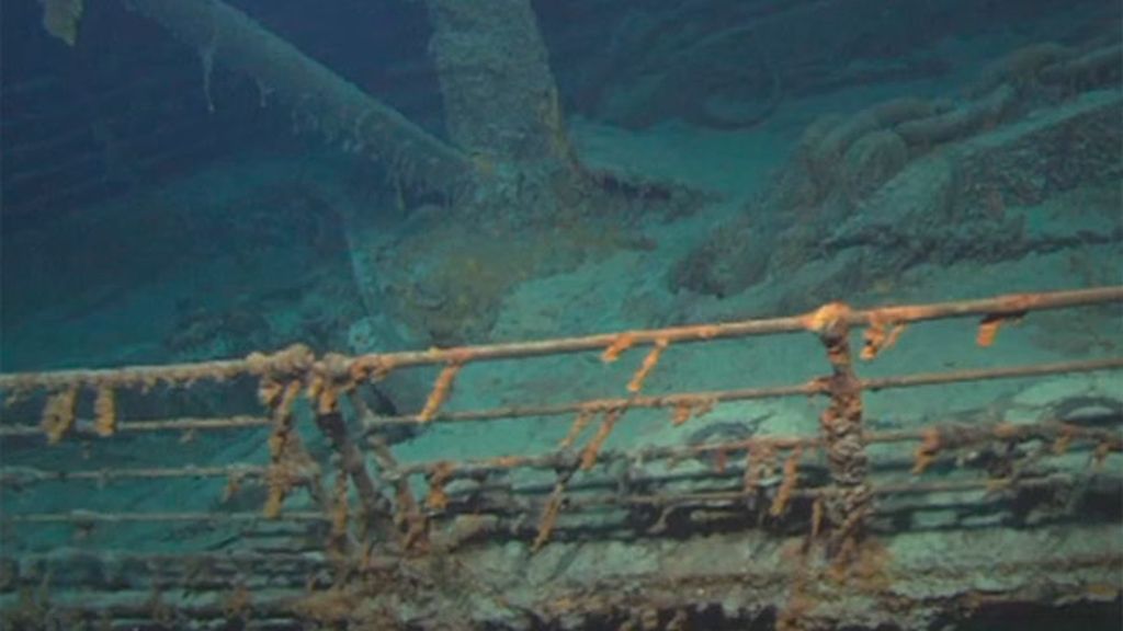 Las imágenes del Titanic cien años después