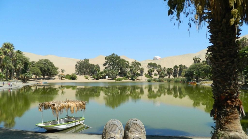 Un oasis en el desierto peruano