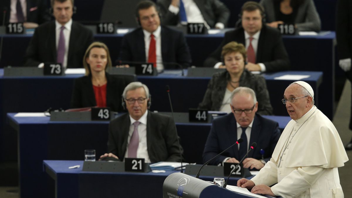 El Papa en el Parlamento Europeo