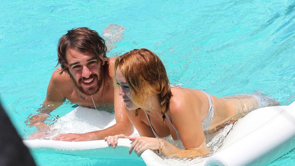 Miley Cyrus aprovecha antes de la boda