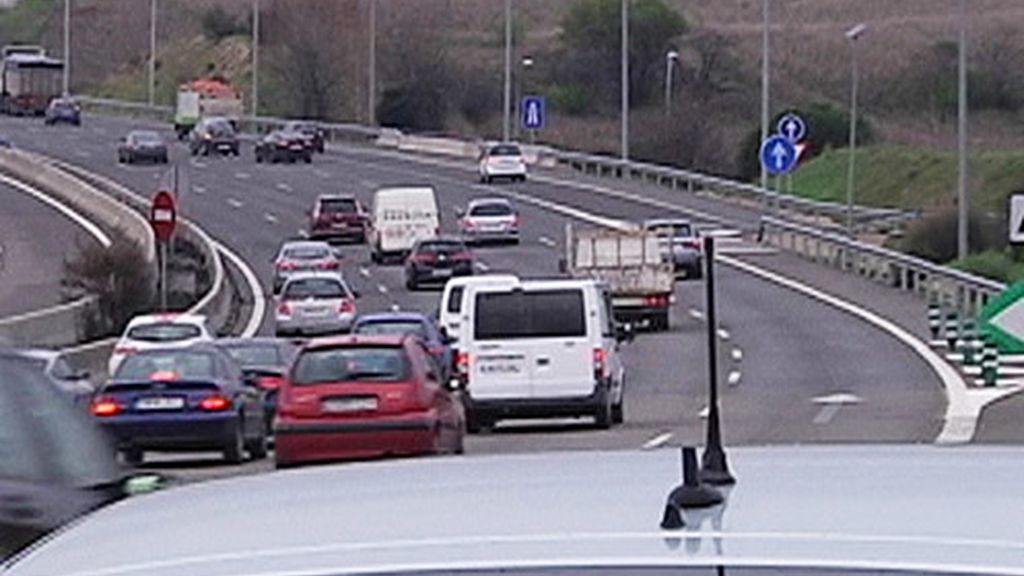 Un coche de la Guardia Civil