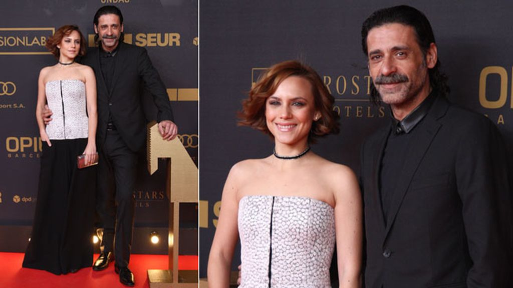 Los actores Aura Garrido y Nacho Fresnedo