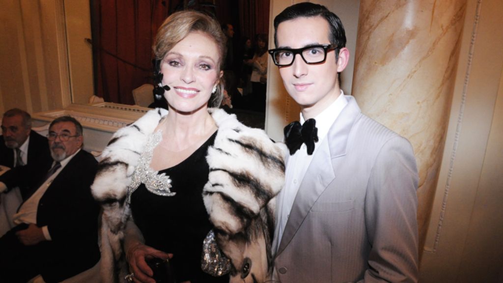 Con Silvia Tortosa, una de las musas del cine de la Transición