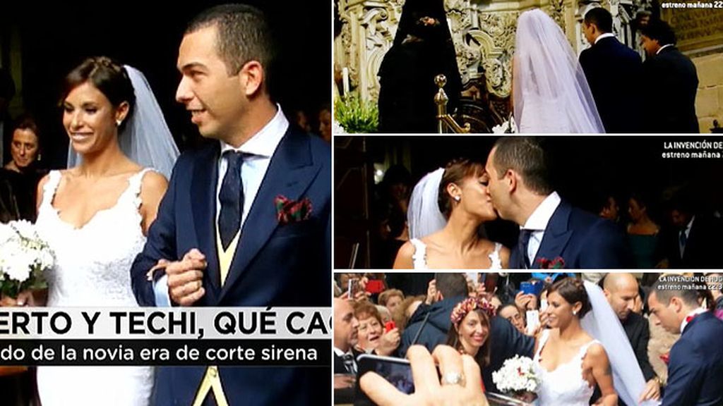 La pareja se casó por la iglesia en Sanlúcar de Barrameda