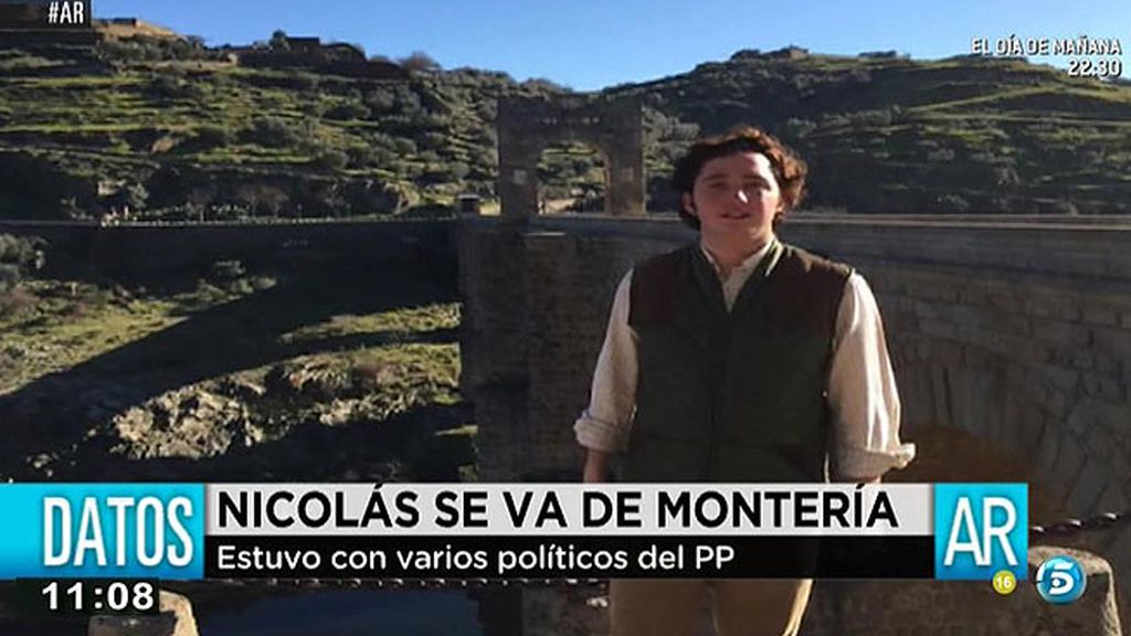 Imágenes exclusivas: F. Nicolás se va de montería a Alcántara con miembros del PP