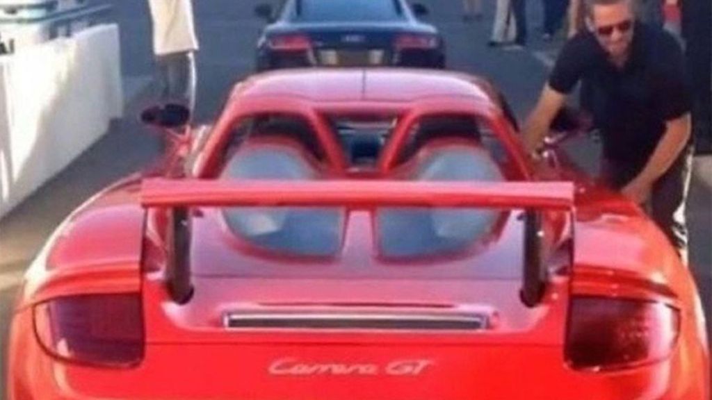 Paul Walker, el mismo día antes de morir