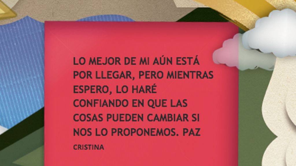Los mejores deseos, las mejores virtudes y los mejores gestos