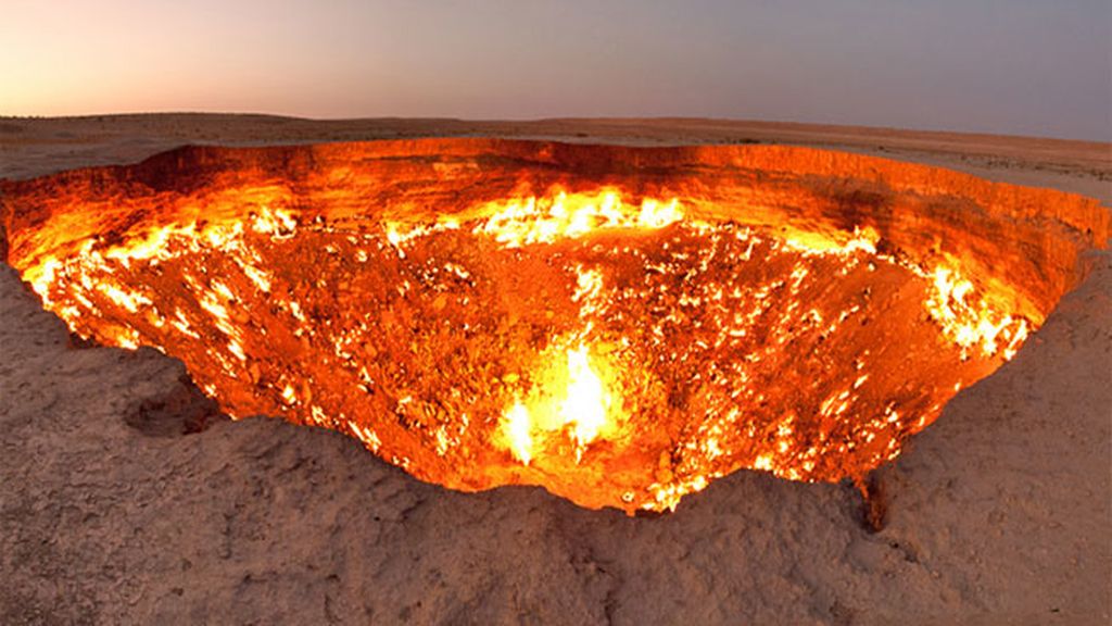 'Puertas del Infierno" Derweze, Turkmenistan