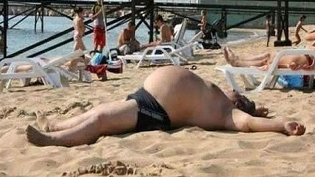 Cuerpazos en la arena