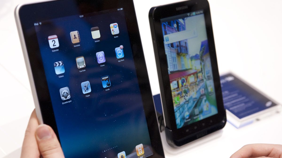 Los usuarios de 'tablets' gastan un 54% más que los de 'smartphones'
