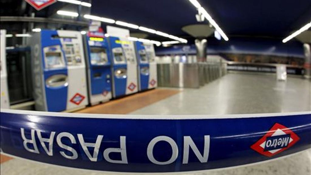 La huelga obliga a cerrar el Metro de Madrid