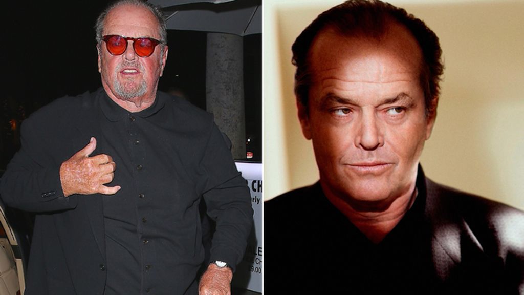 Jack Nicholson, irreconocible