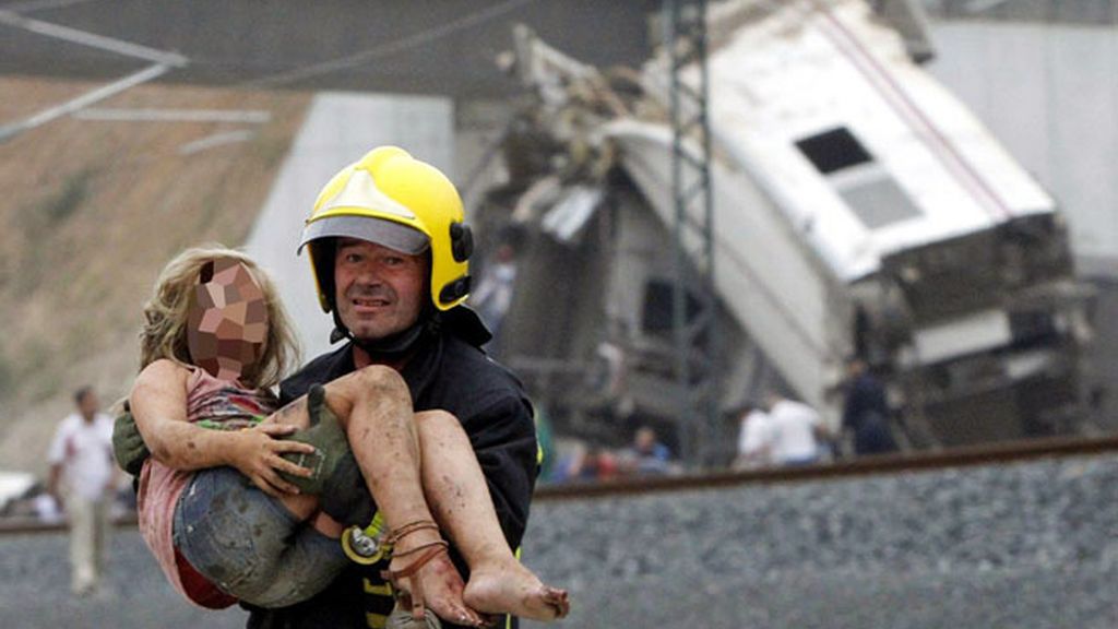 Las fotos de la tragedia del Alvia Madrid-Ferrol