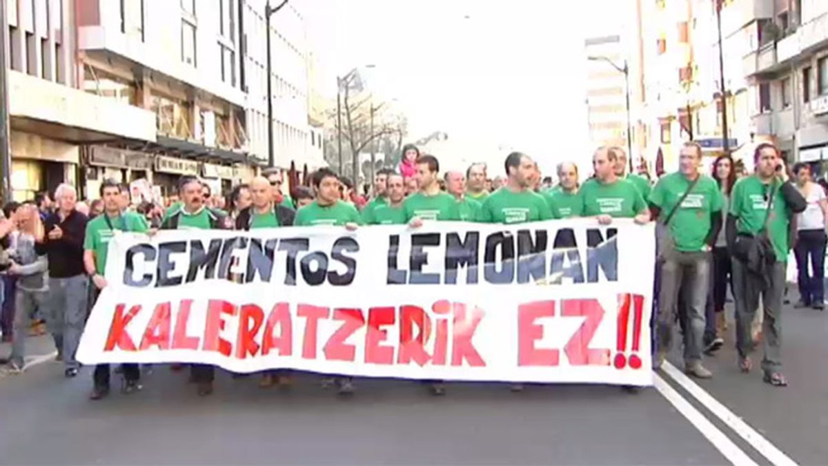 Manifestación en Bilbao