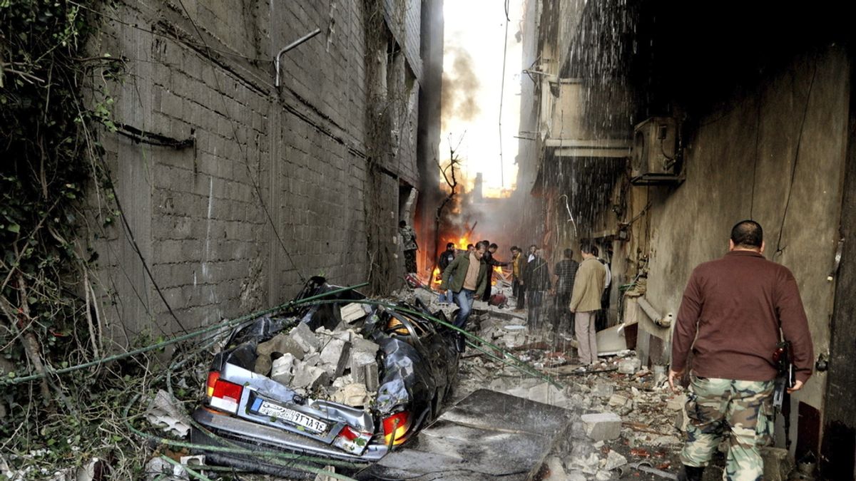 Al menos una veintena de muertos en Damasco