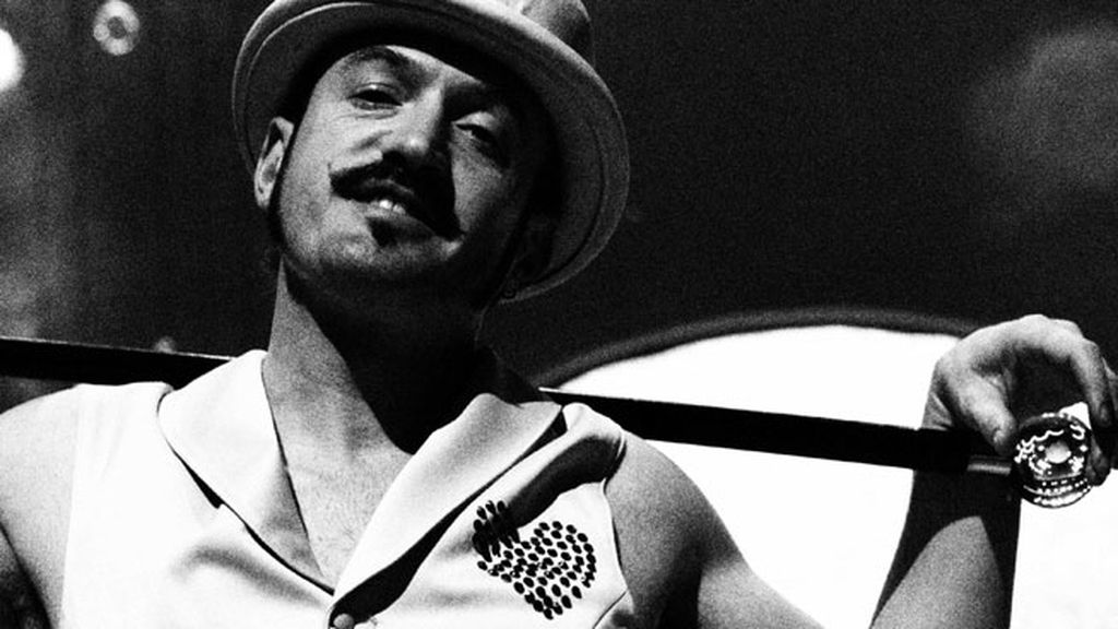 Con Álex O'Dogherty en su camerino