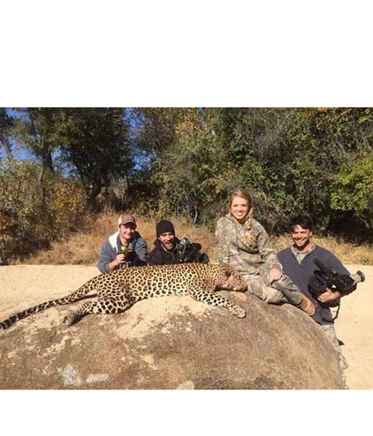 Con 19 años ha cazado a las cinco grandes bestias africanas