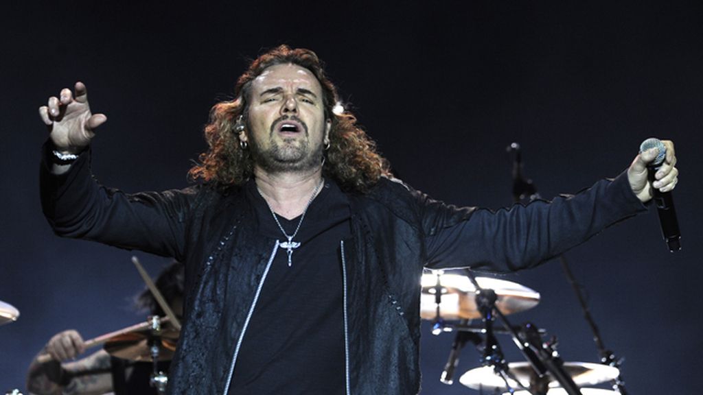 Fer, el cantante del grupo mexicano, 'Maná'