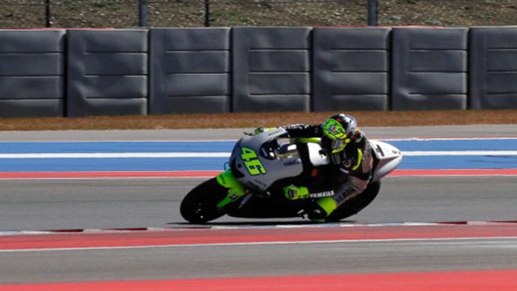 Lorenzo, Rossi, Pedrosa, Marquez y Bradl, rodando en Austin