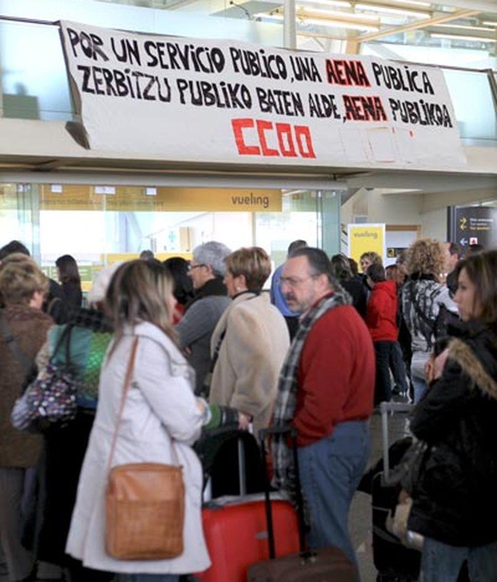 Caos en Barajas