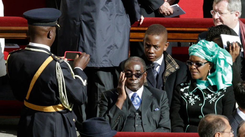 Robert Mugabe, presidente de Zimbabue