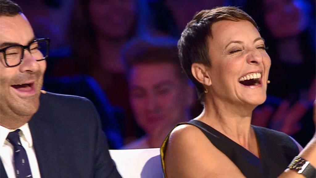 Caras de sorpresa, de asombro, carcajadas...