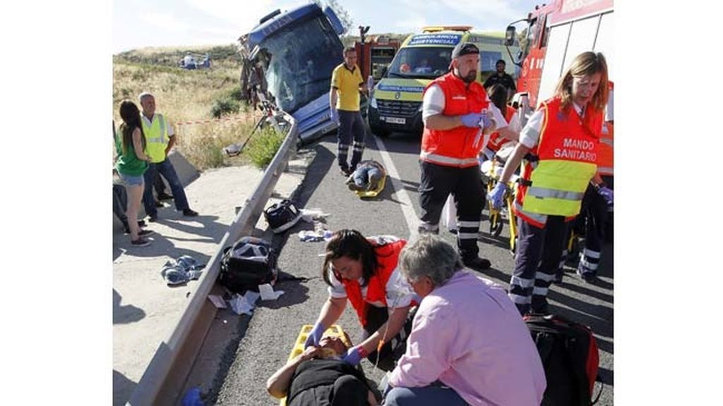Trágico accidente en Ávila