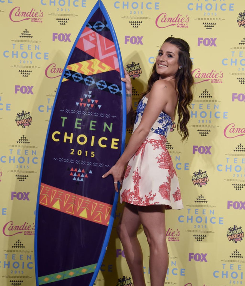 Lea Michele recogía el premio a Mejor Actriz de comedia