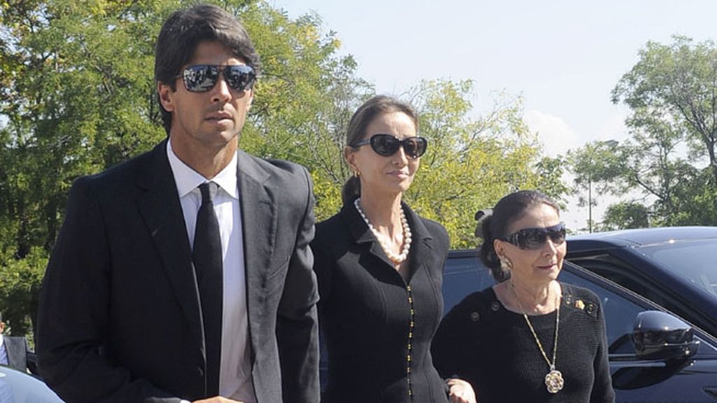El tenista Fernando Verdasco, pareja de Ana Boyer, junto a Preysler