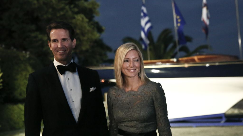 Pablo de Grecia y Marie Chantal Pablo de Grecia y Marie Chantal