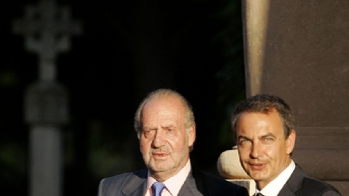 El rey y Zapatero se reúnen en Mallorca