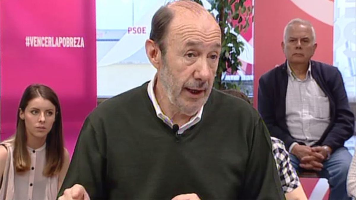 Rubalcaba pide prohibir los billetes de 500 euros para combatir la pobreza