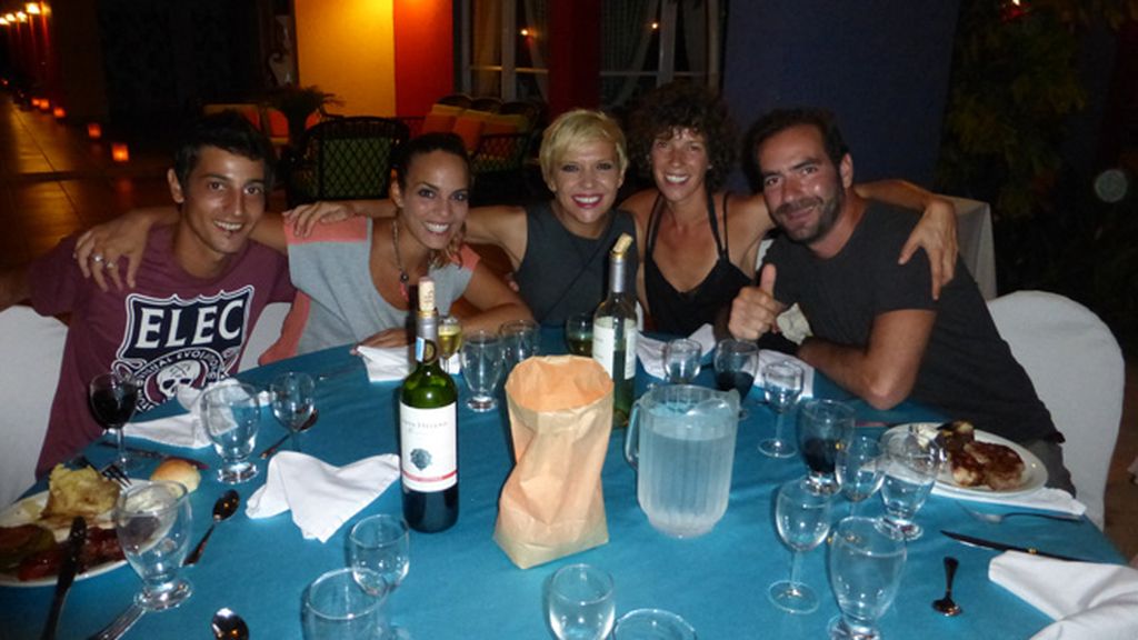 Cena de despedida en Honduras