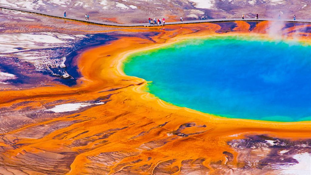 Grand Prismatic Spring, Yellowstone National Park, EEUU
