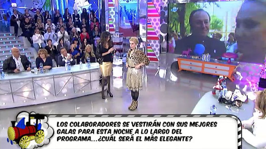 Los colaboradores de 'Sálvame' despiden el año con sus mejores galas