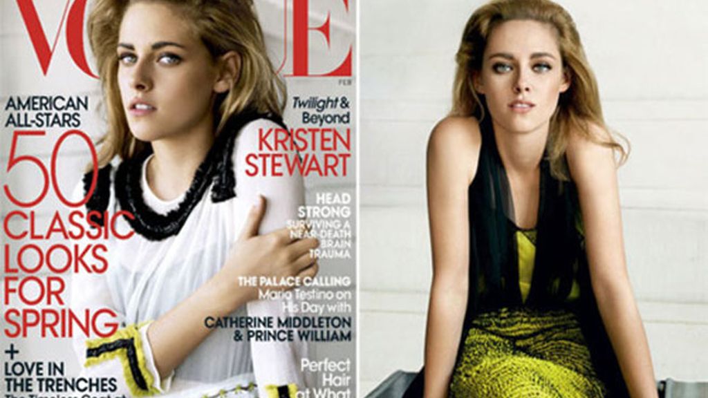 Kristen Stewart irreconocible