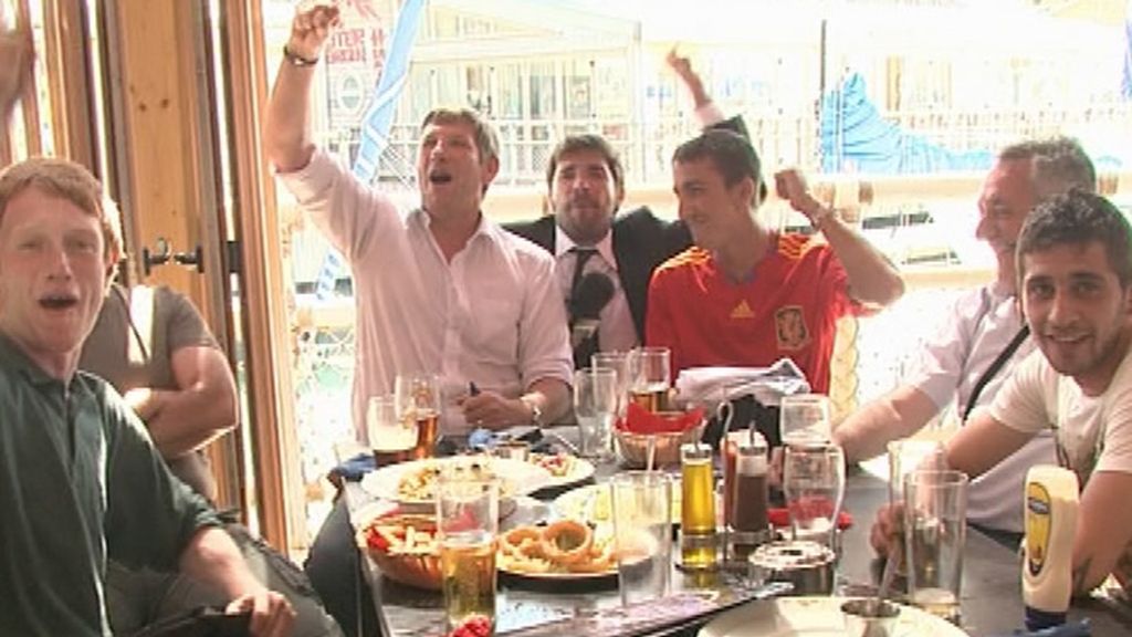 Nacho visita Gibraltar en pleno Mundial