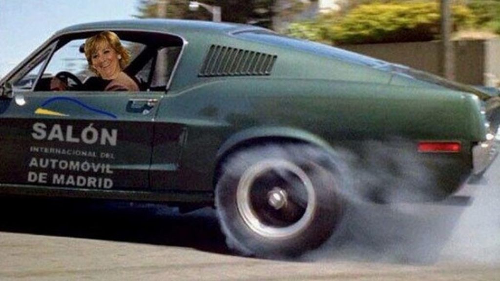 El Photoshop se ceba con el incidente de Esperanza Aguirre