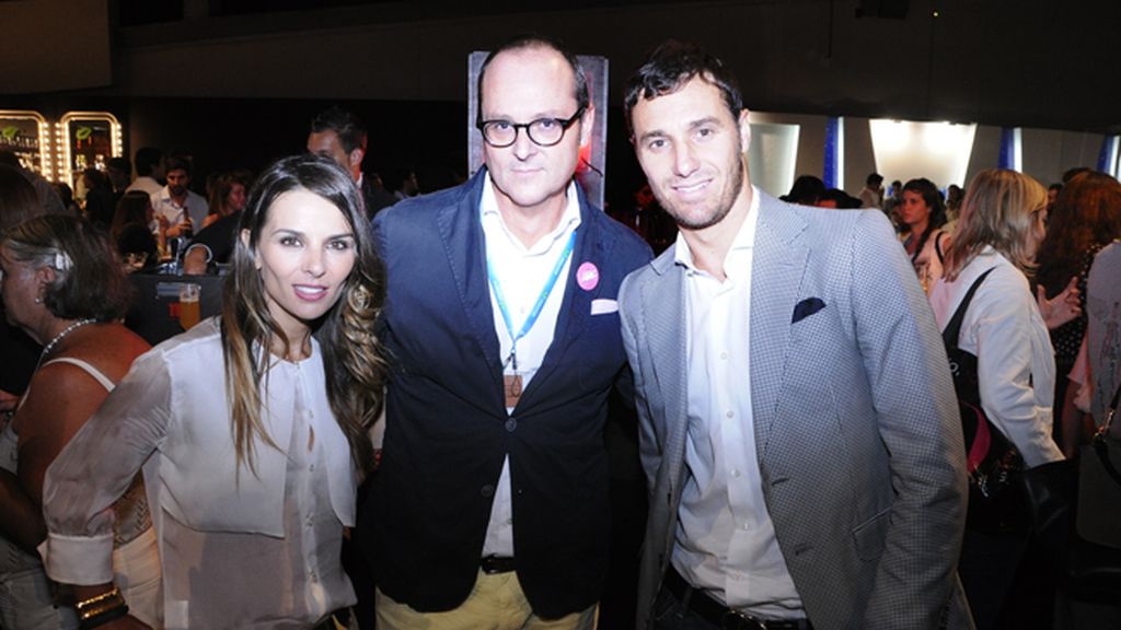 Lorena Casado, Nacho Montes e Iván Helguera