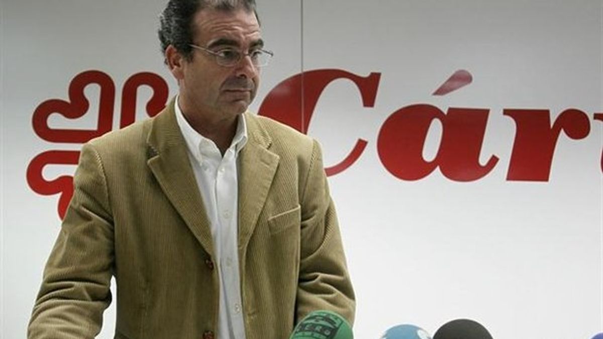 El presidente de Cáritas Española, Sebastián Mora
