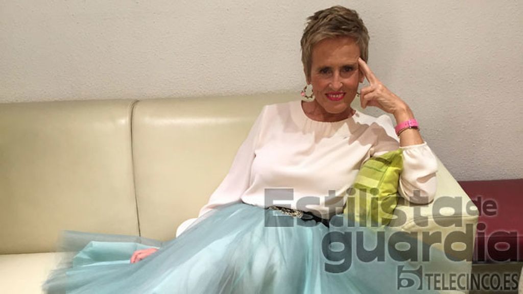 Una llamada desde camerino de Mercedes Milá que inicia el concurso