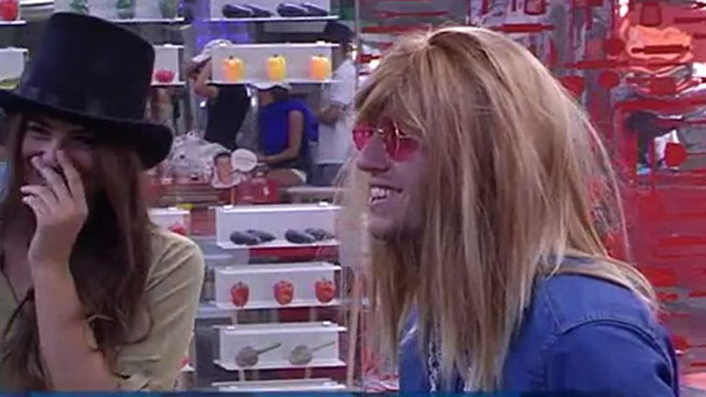 Con pelucas y a lo loco