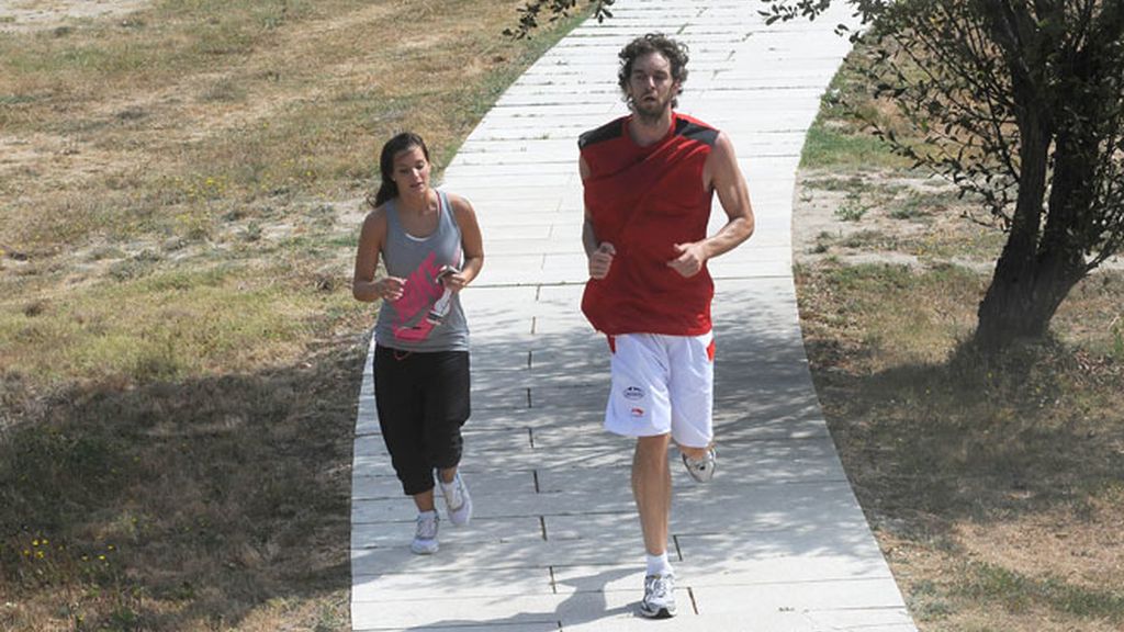 Gasol y Silvia López: año y medio de amor