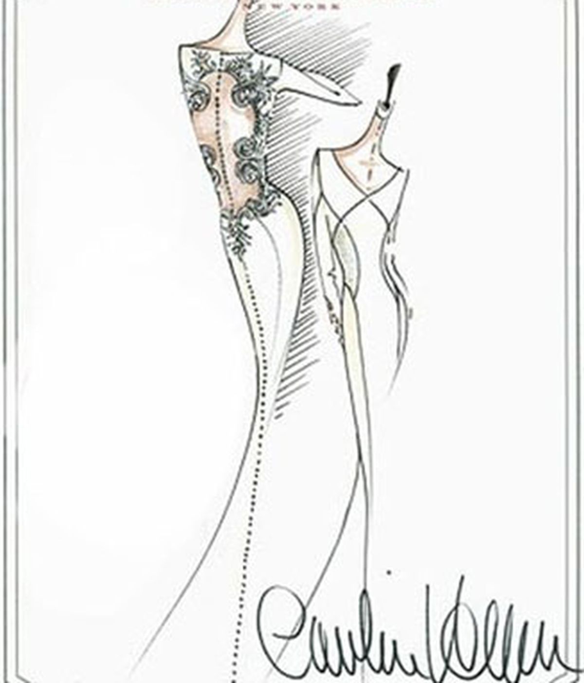 Vestido de novia de Kristen Stewart en 'Amanecer'