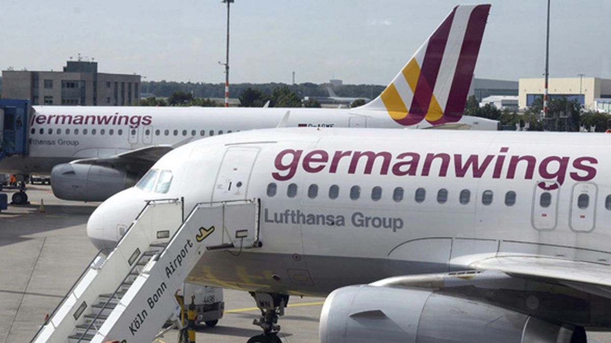 Avión de la compañía alemana Germanwings