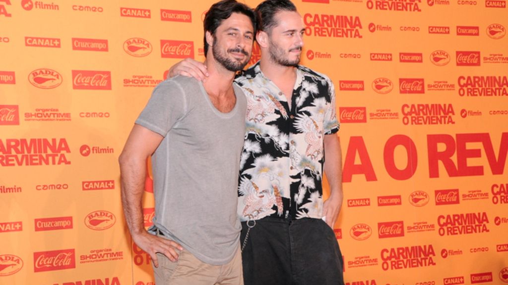 Hugo Silva y Asier Etxeandía, que el lunes comienzan el rodaje de "Los amantes pasajeros"