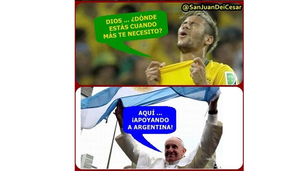 Twitter se vuelve a cebar con Brasil a base de memes