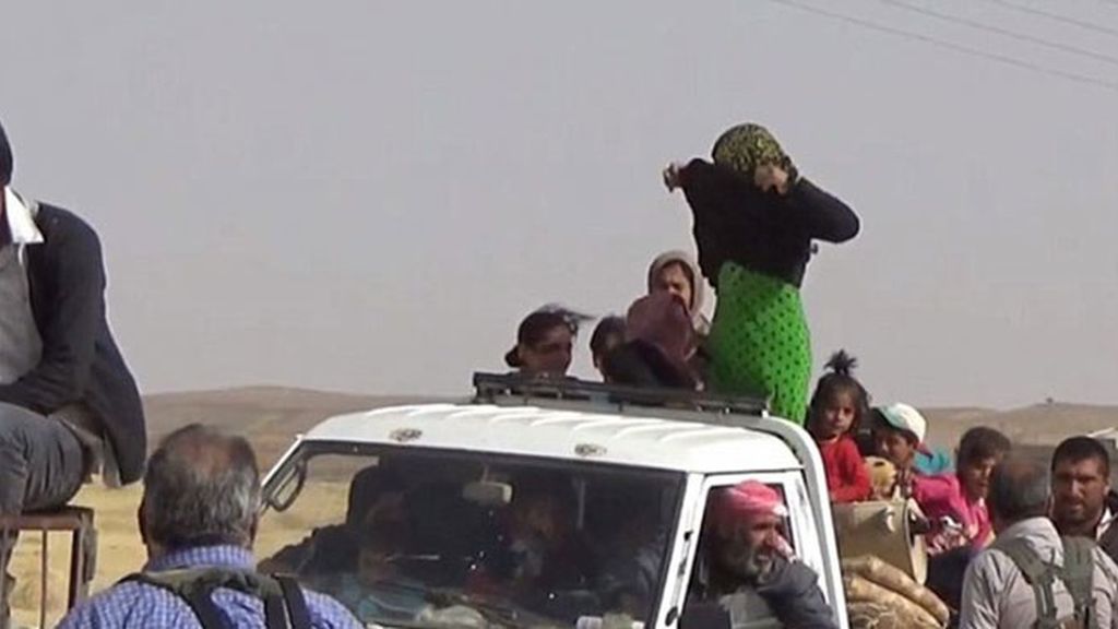 Así expresan la libertad las mujeres que huyen del ISIS