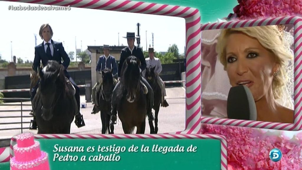 A lomos de un caballo sin despeinarse