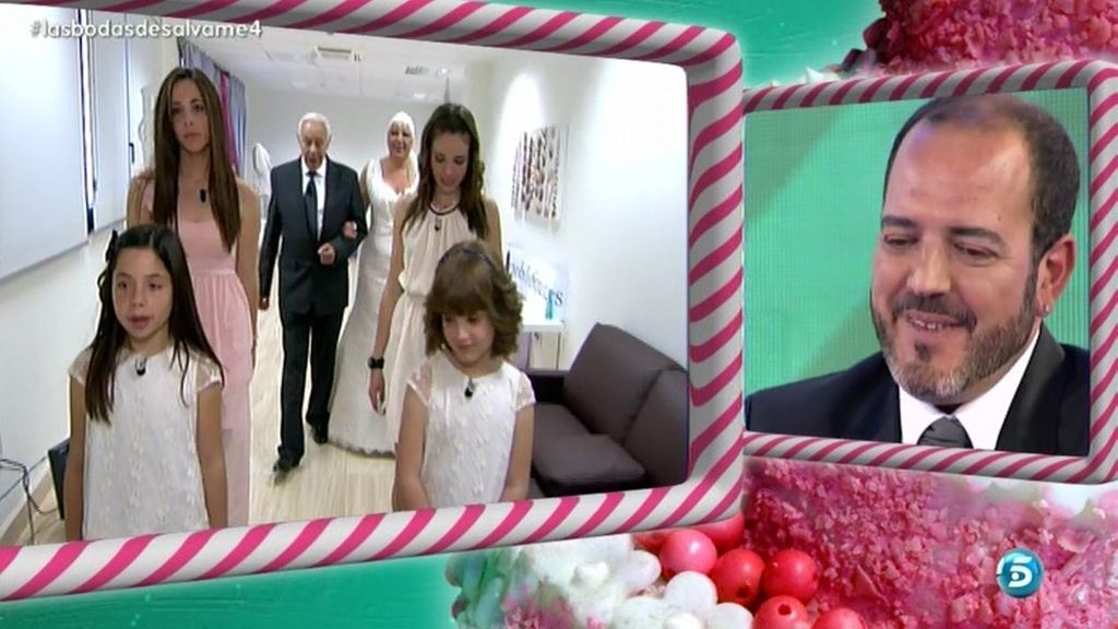 Arropada por todos los suyos